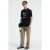Oversized T-shirt met print en ronde hals