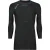 Skins Heren Contrast Detail Fitted Technische Top (Zwart)