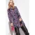 PINKO Blennio Dress Black/fuchsia/lilac