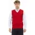 Rode V-hals Veste Al23582