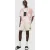 AllSaints Shredder Swimshort Coastal White/pink