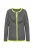 LAURASØN Gebreid vest  neongeel / zwart / wit