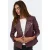 ONLY imitatieleren leren bikerjack quilted