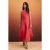 TRENDYOLMİLLA Dames Rood Effen Kort / Mini Mouwloos Asymmetrisch Jurken