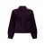 Tramontana gebreid vest – donkerpaars