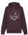 Watapparel Sweatshirt ‘Wanderlust at night’  donkerrood / wit