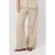 Zusss wide leg high waist broek beige