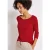 Street One Dames Shirt met boothals in Rood