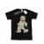 Disney Heren Mummie Donald Duck T-Shirt (Zwart)