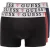 Guess Heren Boxershort (Pakket van 3) (Marine, Rood)