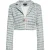 Faina Korte blazer Dames Blauw Veelkleurig