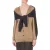 Moschino Layer Up Wool Cardigan Beige