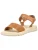 Paul Green Sandalen met riem  bruin
