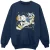 Disney Jongens Goofy Lezen in de Ruimte Sweatshirt (Marineblauw)