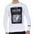 Basic heren sweatshirt met lange mouwen en ronde kraag MARS03S