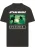Merchcode Shirt ‘Star Wars Quaigon vs Darth Maul’  grasgroen / zwart / wit