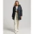 Halflange jas met capuchon voor dames Superdry
