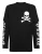 T-Shirt Ronde Hals Gothic Plein