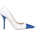 Moschino Scarpad.el Mn76/100 Vern.bia+bluett