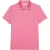Lacoste Heren Movement Gegraveerde Kraag Polo Shirt (Roze)
