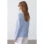 Vrouwen Geribbelde Boot-Neck Gebreide Trui
