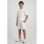 Cars regular waist sweatshort wit met textuur