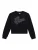GUESS Sweatshirt  zwart / zilver