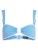Karl Lagerfeld Bikinitop  azuur / wit