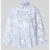 Gant Relaxed fit blouse met blinde knoopsluiting en 3/4-mouwen
