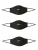 ABOUT YOU Doek ‘3er Pack Lena’  zwart