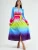 MSN Collection Blousejurk  gemengde kleuren