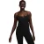 Nike Dames Logo Spaghettiband Camisole (Zwart)
