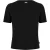 Lonsdale Heren Effen Crew Hals T-shirt (Zwart)