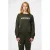PIECES sweater PCRISSO donkergroen