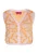 swirly Gebreid vest  oranje / rosa