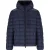 Diesel Effen capuchonjas heren (Marineblauw)