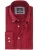 100% linnen overhemd casual fit Casa Moda lange mouw witte knoop rood