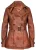 Halflange lederen trenchcoat voor dames – Oakham