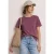 Street One Dames Shirt met ronde hals en hartdetail in Roze