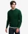 Cable Knit Trui met Normale Pasvorm Green