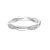 Dames Gevlochten Ring met Cubic Zirconia in 925 Sterling Zilver BIAN019
