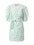 JUST FEMALE Jurk  groen / wit