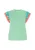 Usha Blouse  lichtblauw / lichtgroen / oranje / lichtroze