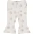 QPI Newborn regular waist gebloemde flared broek wit
