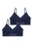 Polo Ralph Lauren BH ‘ Ribbed Seamless ‘  navy