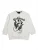 John Richmond Sweatshirt ‘Felpa girocollo bianca per bambino’  wit