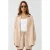 QS blouse beige met textuur