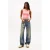 Tommy Jeans mouwloze top zalm rib gebreid