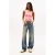 Tommy Jeans mouwloze top zalm rib gebreid