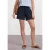 High Waist shorts met paperbag tailleband
